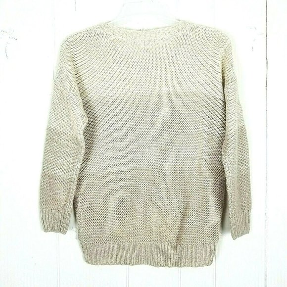 Poof Excellence Knit Ombre Stripe Hi Lo Sweater - Picture 4 of 8